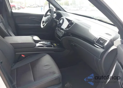 2025 Honda Passport Awd Black from USA, damaged, VIN 5FNYF8H84SB006012